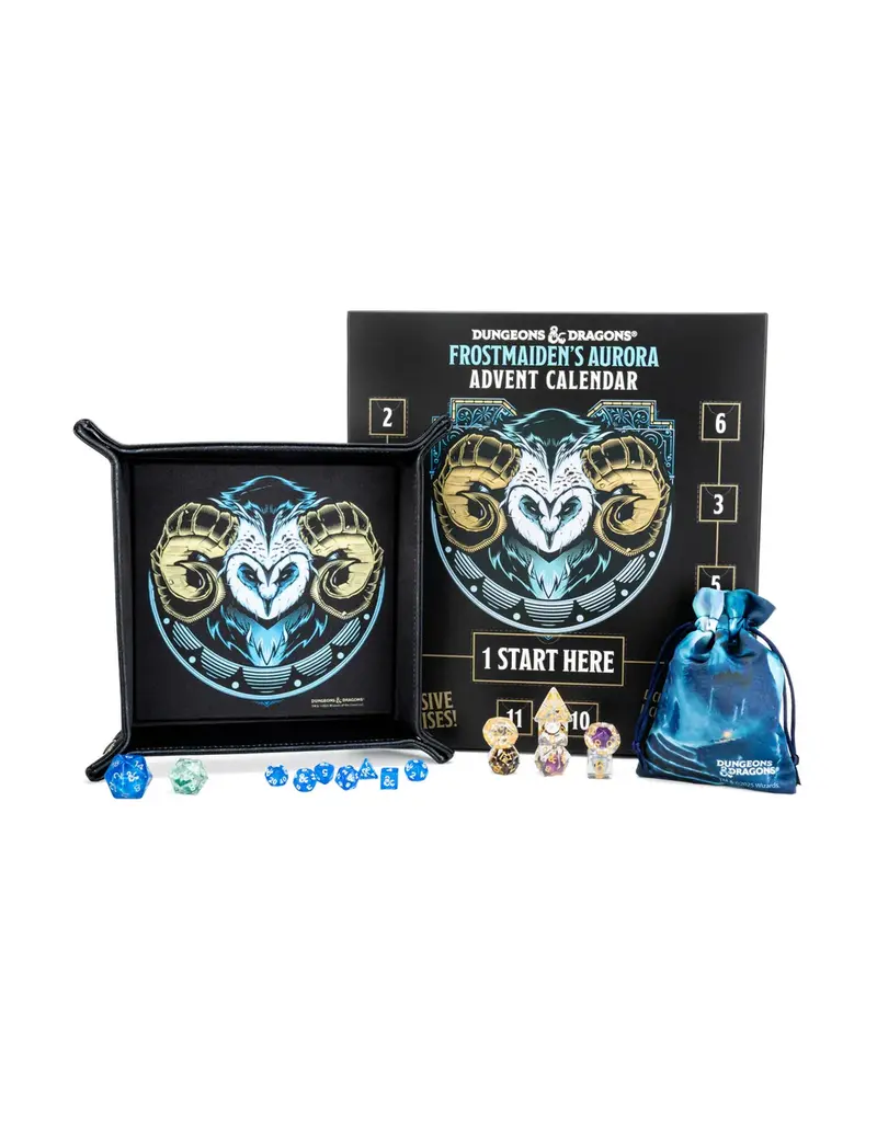 Wizards of the Coast FanRoll: Dungeons and Dragons: Frostmaiden's Aurora Holiday Advent Calendar (2025)