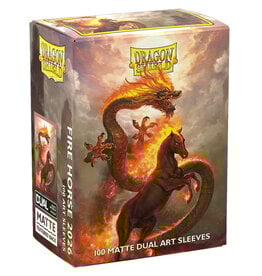 Arcane Tinmen Dragon Shield: Chinese New Year 2026 - Fire Horse Matte (100)