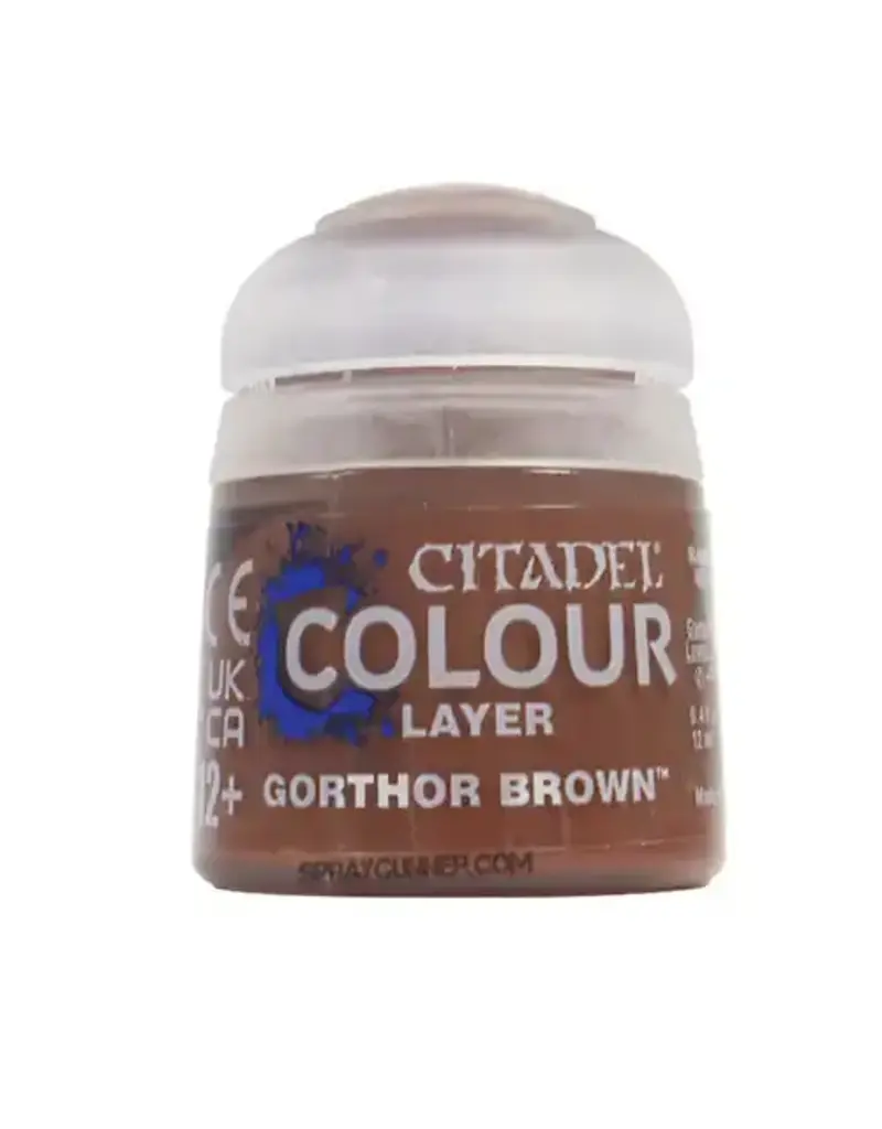 Games Workshop Citadel Gorthor Brown Layer Paint