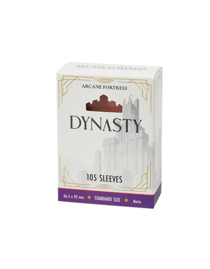 Arcane Fortress Dynasty Collection Sleeves - Matte Rose Pink (105ct)