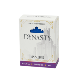 Arcane Fortress Dynasty Collection Sleeves - Matte Deep Blue (105ct)