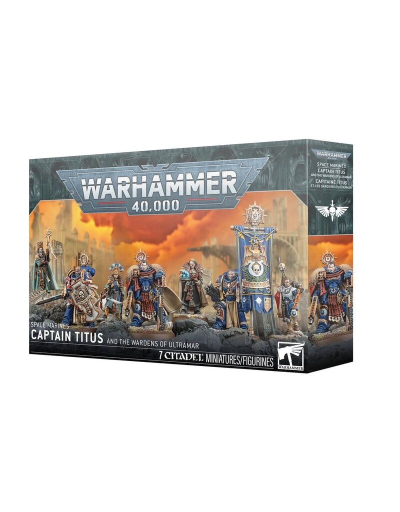 Games Workshop Warhammer 40k: Captain Titus & The Wardens of Ultramar
