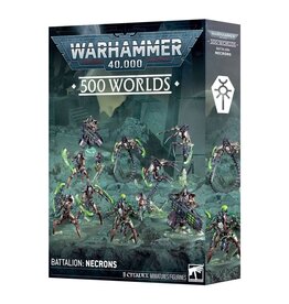 Games Workshop Warhammer 40k: 500 Worlds Battalion: Necrons