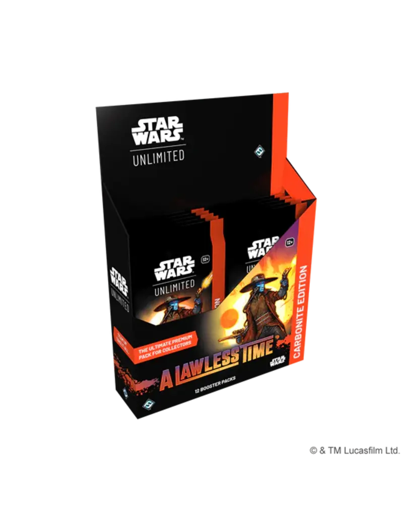 Fantasy Flight Games Star Wars: Unlimited - A Lawless Time: Carbonite Booster Box (Preorder)