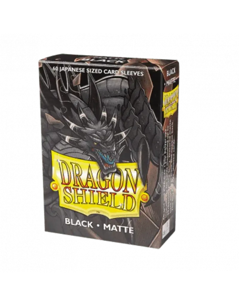 Arcane Tinmen Dragon Shield Japanese - Matte Black (60 ct)