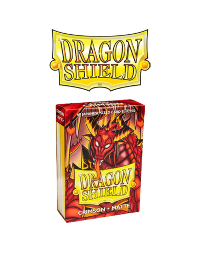 Arcane Tinmen Dragon Shield Japanese - Matte Crimson (60 ct)