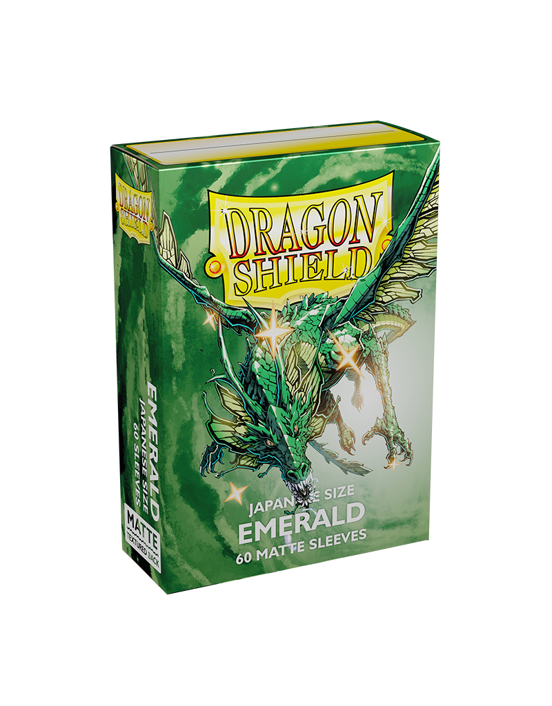 Arcane Tinmen Dragon Shield Japanese - Matte Emerald (60 ct)