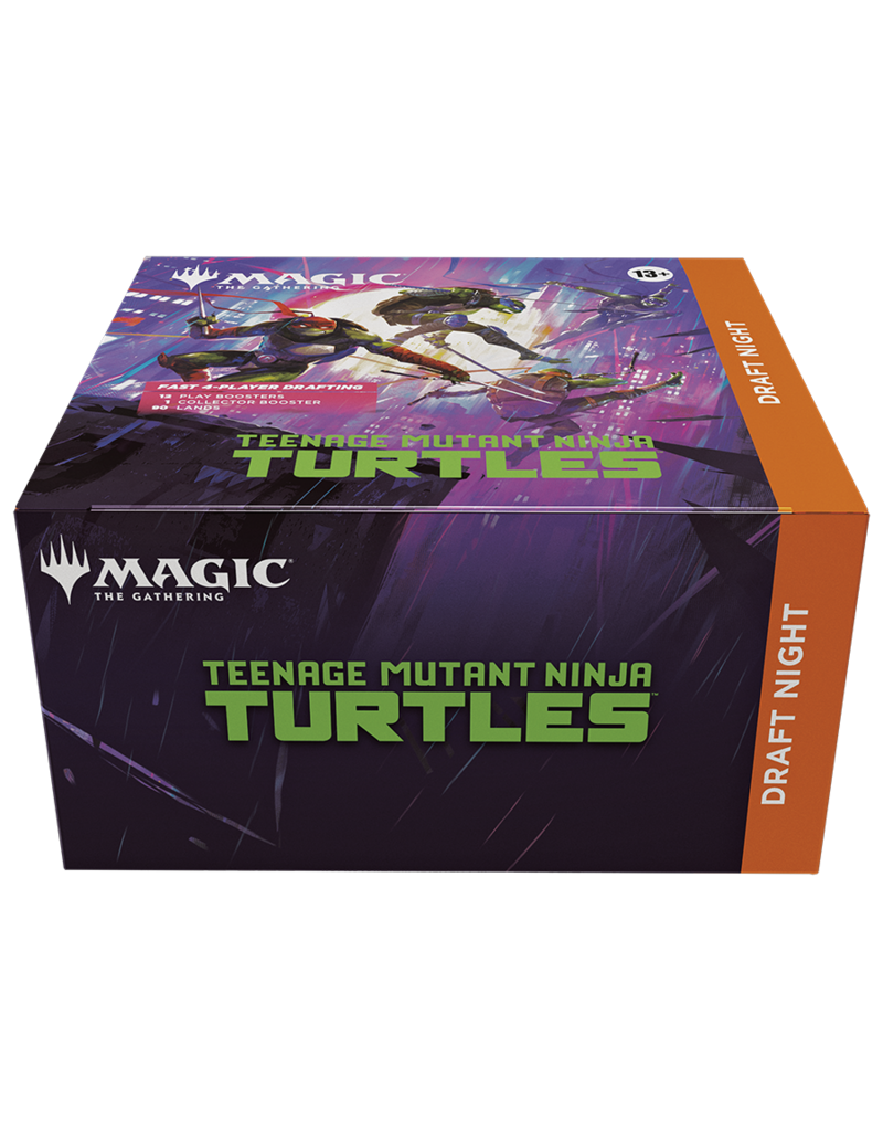 Wizards of the Coast MTG: Universes Beyond- Teenage Mutant Ninja Turtles Draft Night Box (Pre-order)