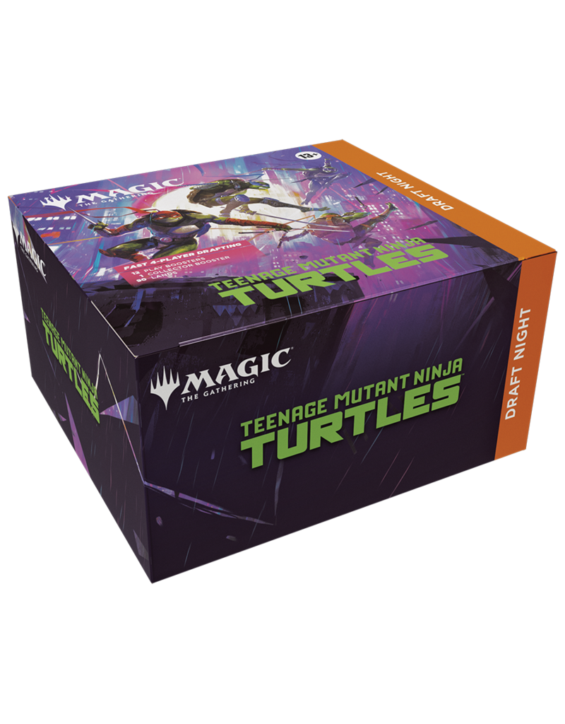 Wizards of the Coast MTG: Universes Beyond- Teenage Mutant Ninja Turtles Draft Night Box (Pre-order)