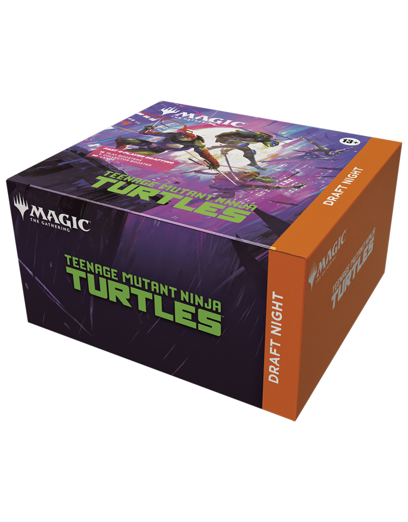 Wizards of the Coast MTG: Universes Beyond- Teenage Mutant Ninja Turtles Draft Night Box (Pre-order)