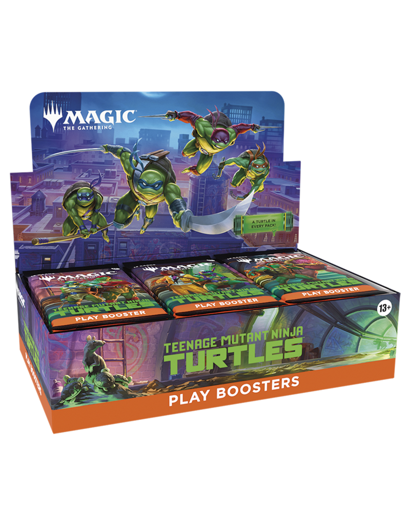 Wizards of the Coast MTG: Universes Beyond- Teenage Mutant Ninja Turtles Play Booster Display (Pre-Order)