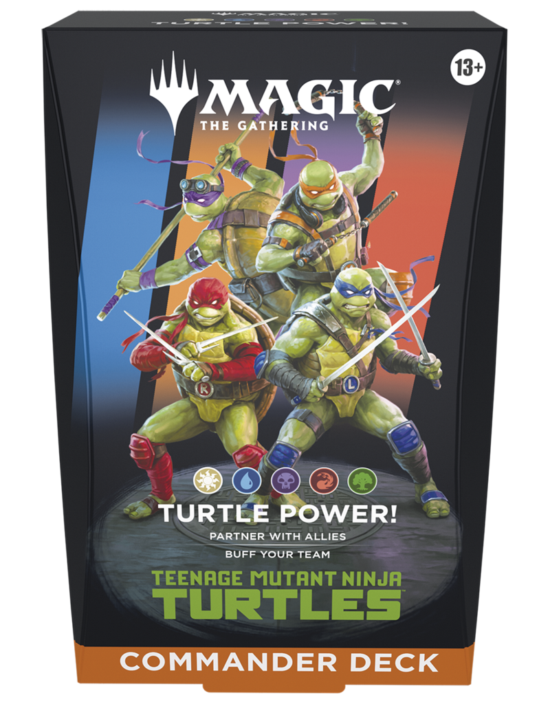 MTG: Universes Beyond- Teenage Mutant Ninja Turtles - Turtle Power! Commander Deck (Pre-Order)