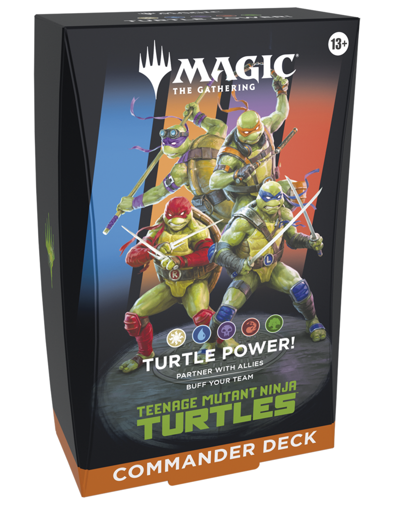 MTG: Universes Beyond- Teenage Mutant Ninja Turtles - Turtle Power! Commander Deck (Pre-Order)