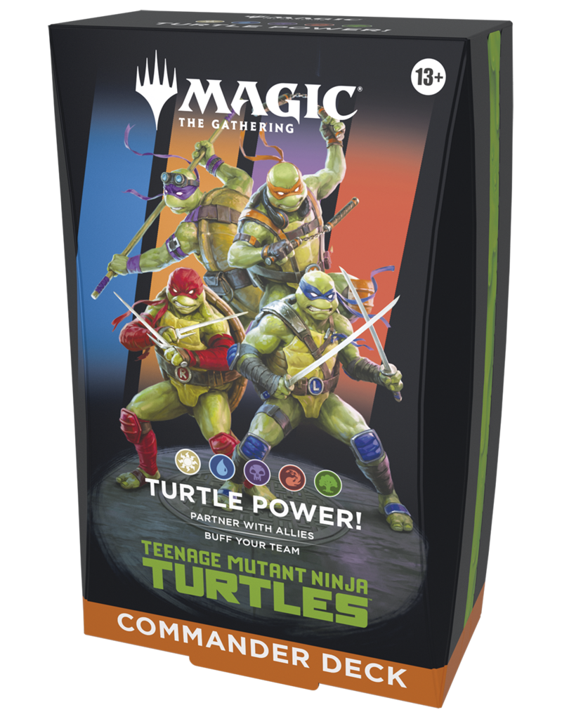 MTG: Universes Beyond- Teenage Mutant Ninja Turtles - Turtle Power! Commander Deck (Pre-Order)