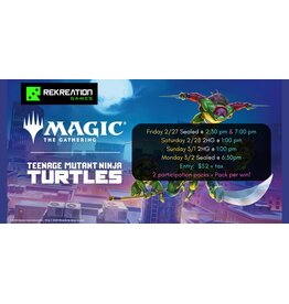 Wizards of the Coast MTG: TMNT SEALED Prerelease Event - Monday 3/2 @ 6:30pm