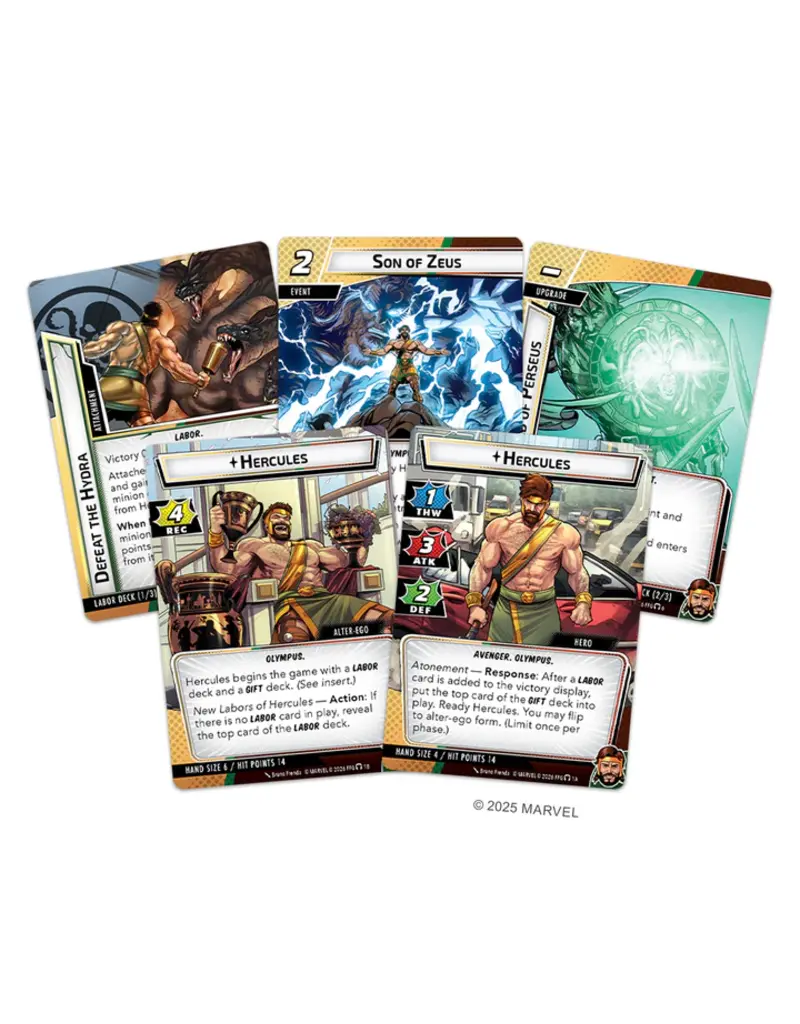 Fantasy Flight Games Marvel Champions: The Card Game - Hercules Hero Pack