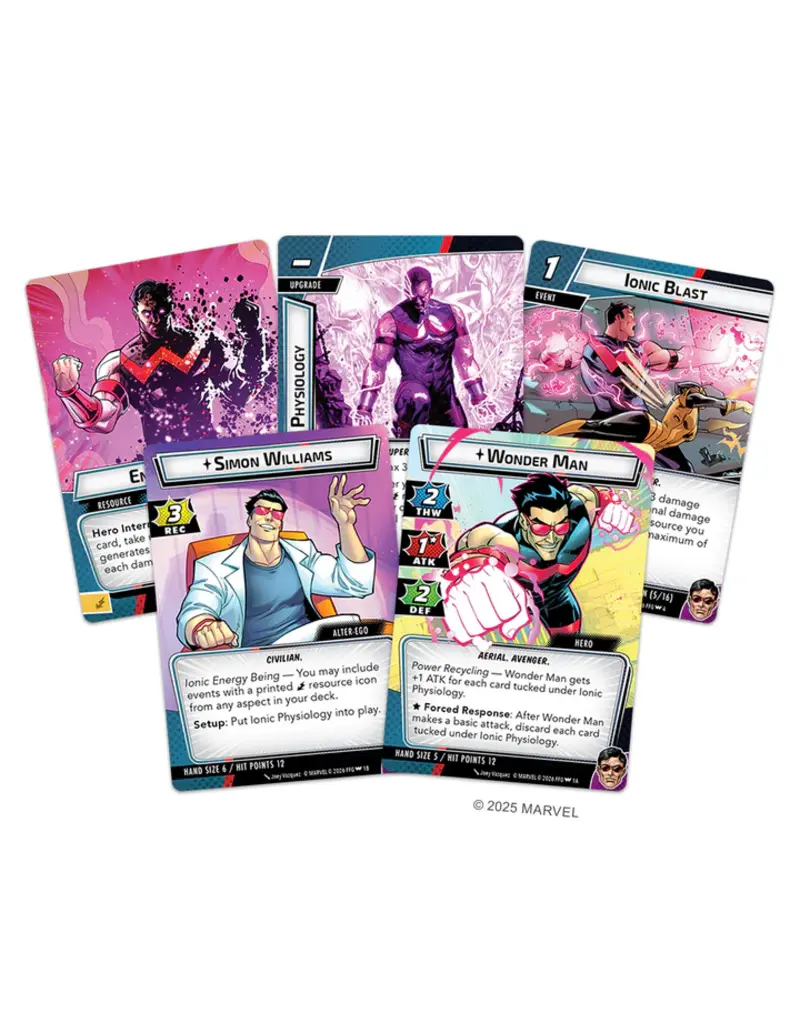 Fantasy Flight Games Marvel Champions: The Card Game - Wonder Man Hero Pack