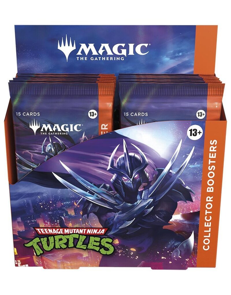 Wizards of the Coast MTG: Universes Beyond- Teenage Mutant Ninja Turtles Collector's Booster Display (Pre-order)