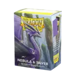 Arcane Tinmen Dragon Shield: Matte Dual Nebula & Silver (100)