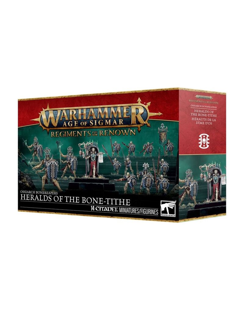 Games Workshop Warhammer AoS: Ossiarch Bonereapers - Heralds of the Bone-Tithe