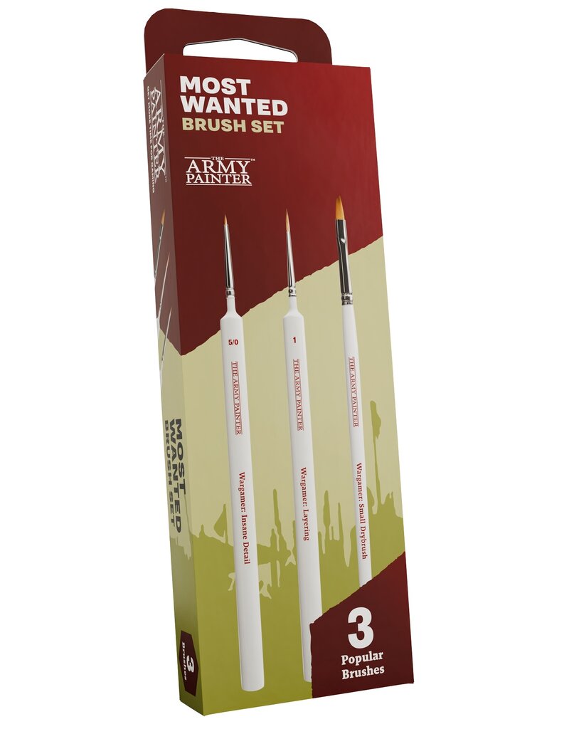 The Army Painter Most Wanted Brush Set