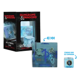 FanRoll by Metallic Dice Games D&D: Jumbo Gelatinous Cube D6 Sharp Edge Die