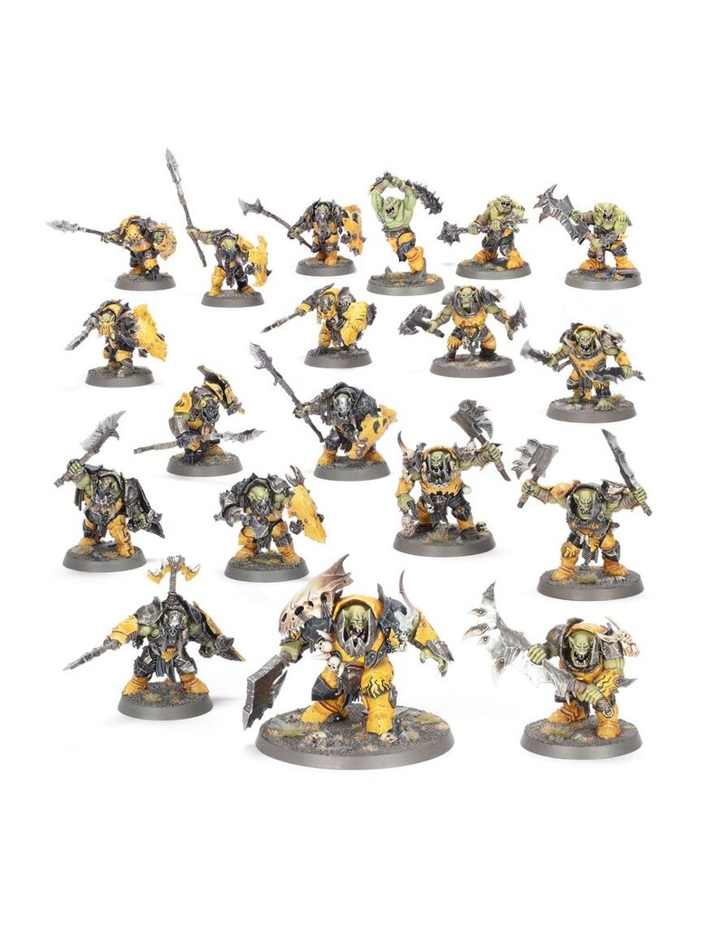 Games Workshop Warhammer Age of Sigmar: Spearhead- Ironjawz Bigmob