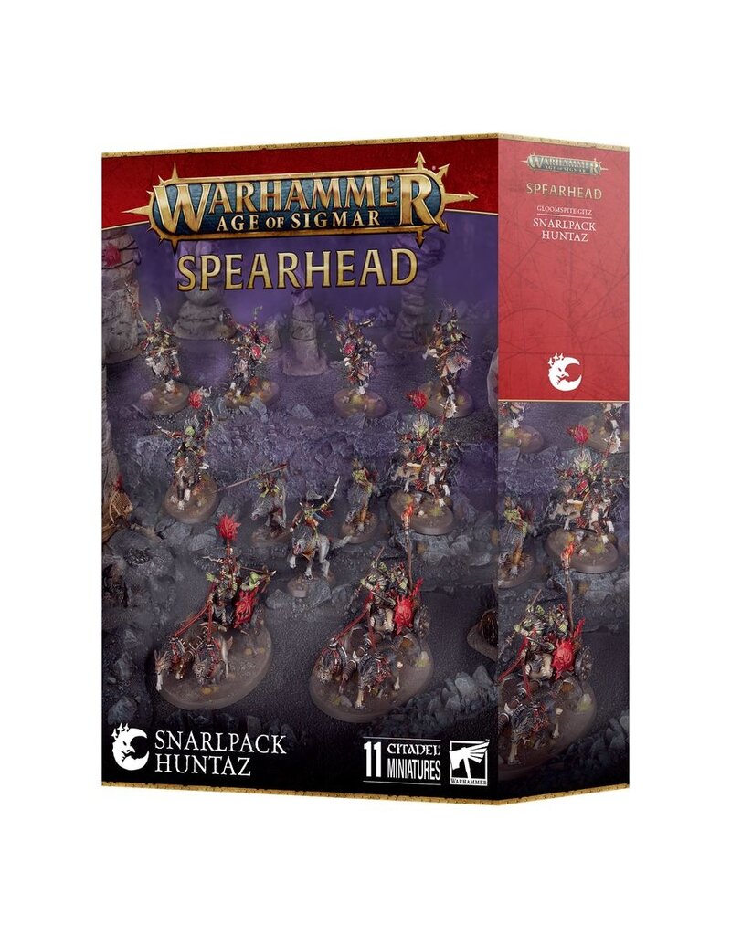 Games Workshop Warhammer Age of Sigmar: Spearhead Snarlpack Huntaz