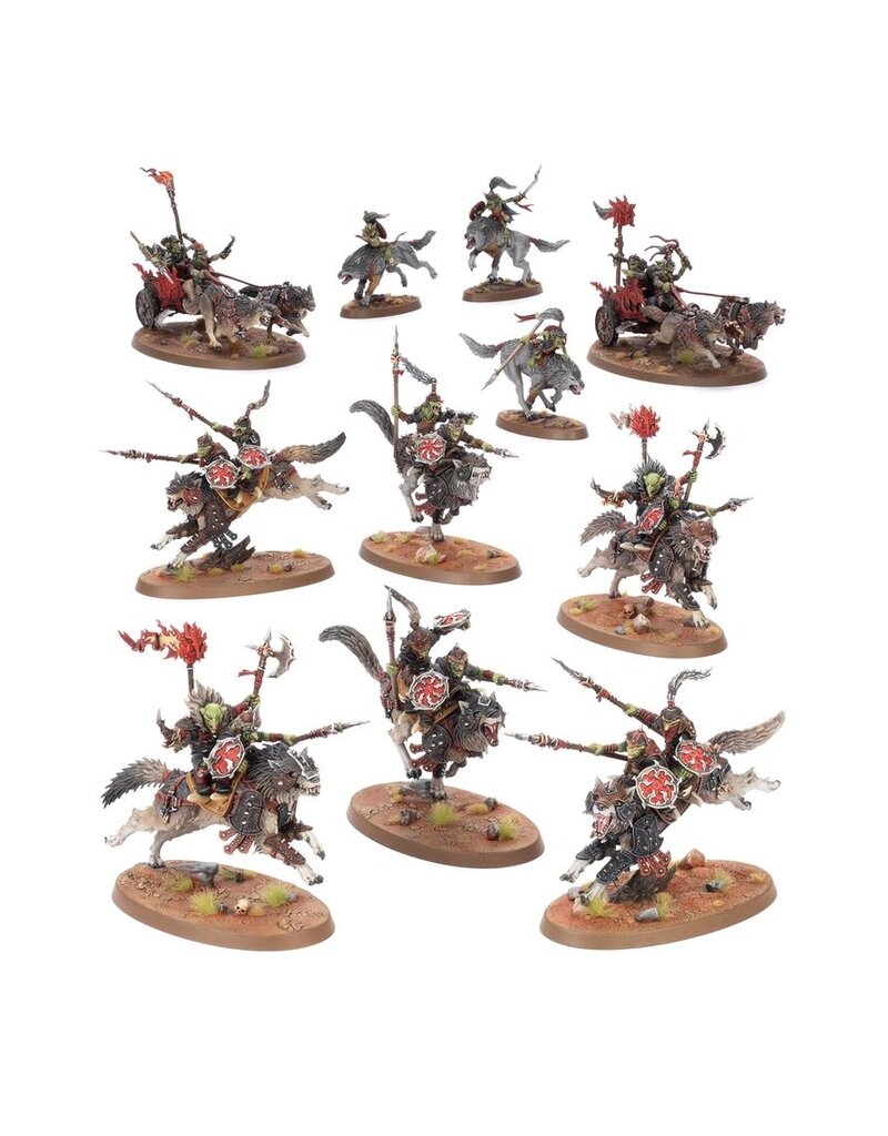 Games Workshop Warhammer Age of Sigmar: Spearhead Snarlpack Huntaz