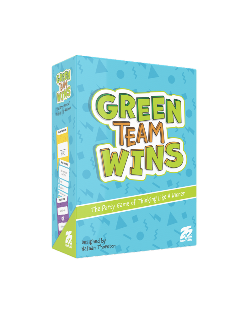 25th Century Green Team Wins