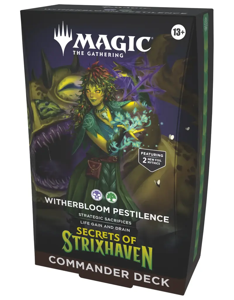 MTG: Secrets of Strixhaven Witherbloom Pestilence Commander Deck (Preorder)