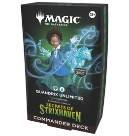 MTG: Secrets of Strixhaven Quandrix Unlimited Commander Deck (Preorder)