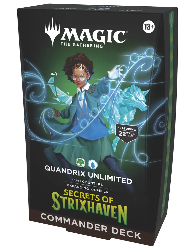 MTG: Secrets of Strixhaven Quandrix Unlimited Commander Deck (Preorder)