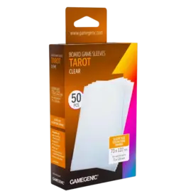 Gamegenic Gamegenic Board Game Sleeves: Tarot-Size Clear (73x122mm)