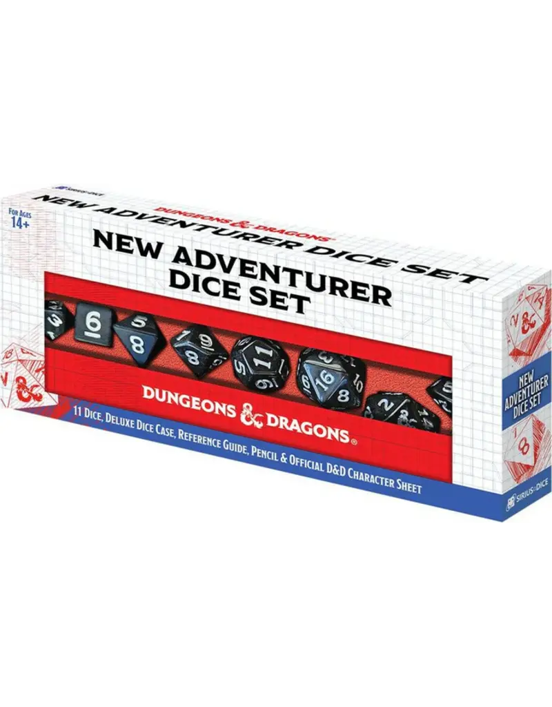 Wizards of the Coast D&D New Adventure Set: 11-Die Black