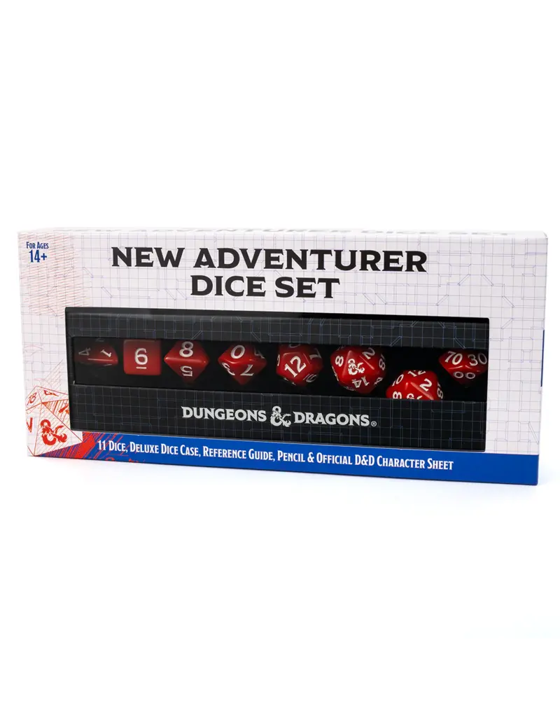 Wizards of the Coast D&D New Adventure Set: 11-Die Red