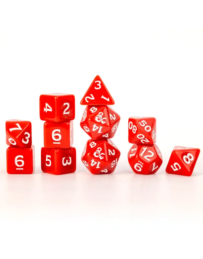 Wizards of the Coast D&D New Adventure Set: 11-Die Red