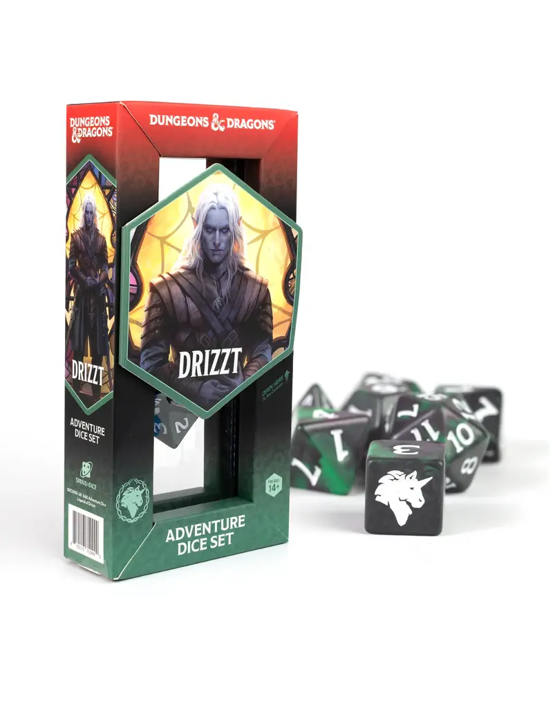 Wizards of the Coast D&D Adventure Dice Set: Legend of Drizzt
