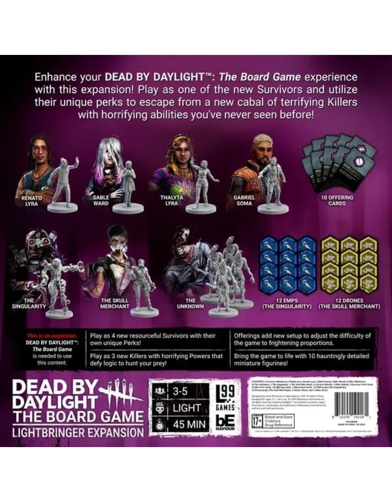 Level 99 Games Dead By Daylight: Lightbringer