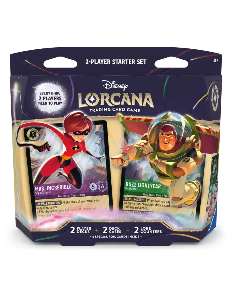 Ravensburger Disney Lorcana: Wilds Unknown - Two-Player Set
