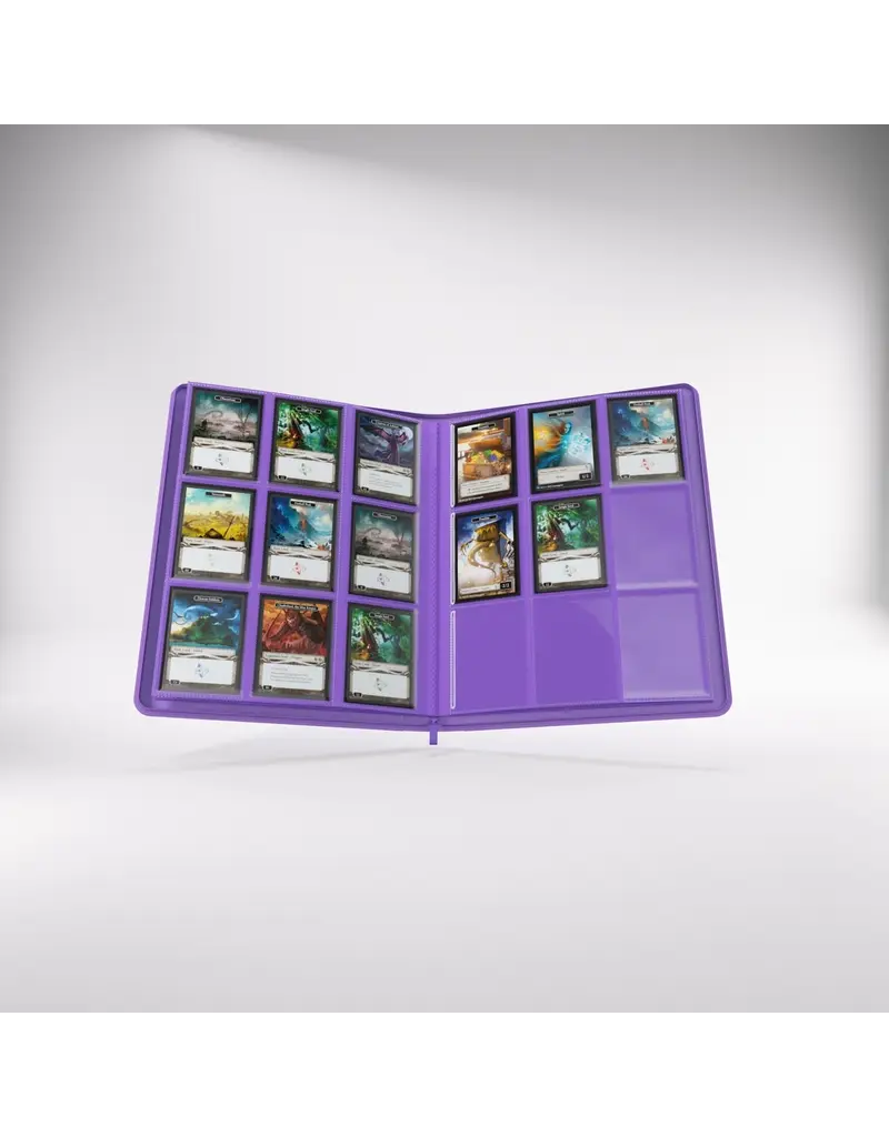 Gamegenic Zip-Up Album 8-Pocket: Purple