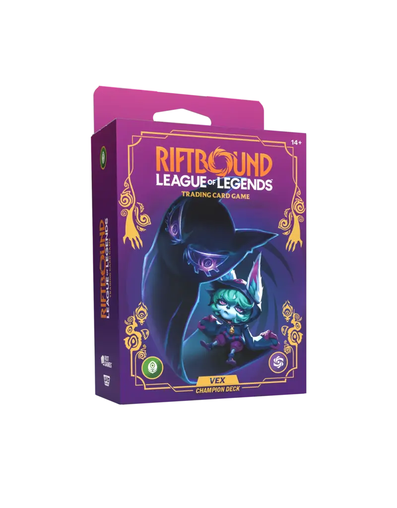 Ravensburger Riftbound Unleashed Champion Deck: Vex