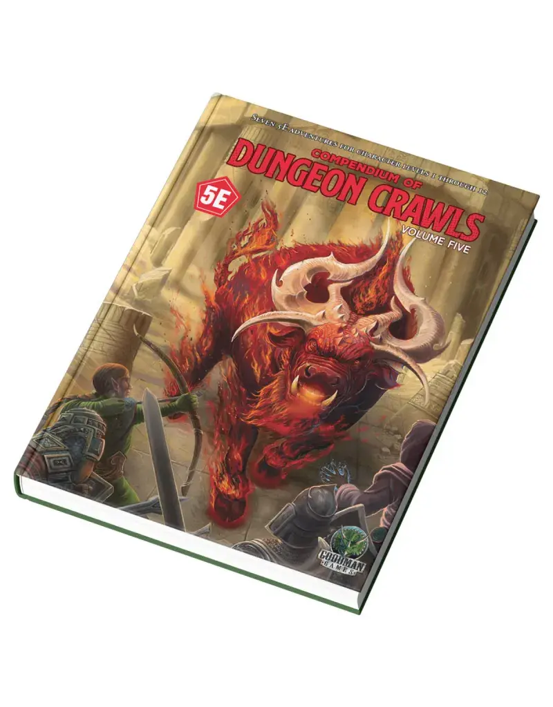 Wizards of the Coast D&D 5E -  Compendium of Dungeon Crawls Volume 5 - A Collection of Quests
