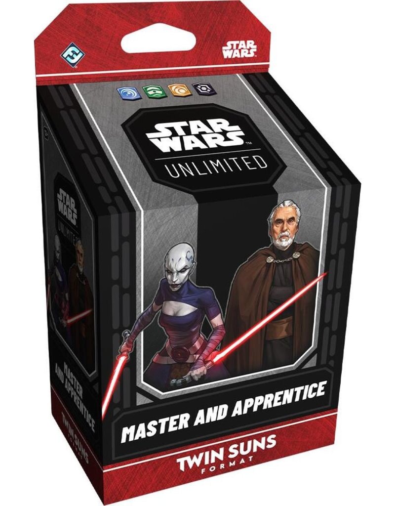 Fantasy Flight Games Star Wars Unlimited: 2026 Twin Suns Deck - Master and Apprentice