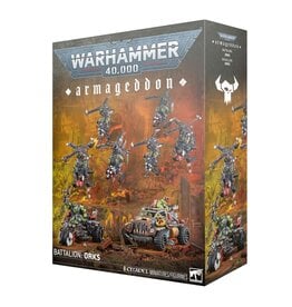 Games Workshop Warhammer 40k: Orks Armageddon Battalion