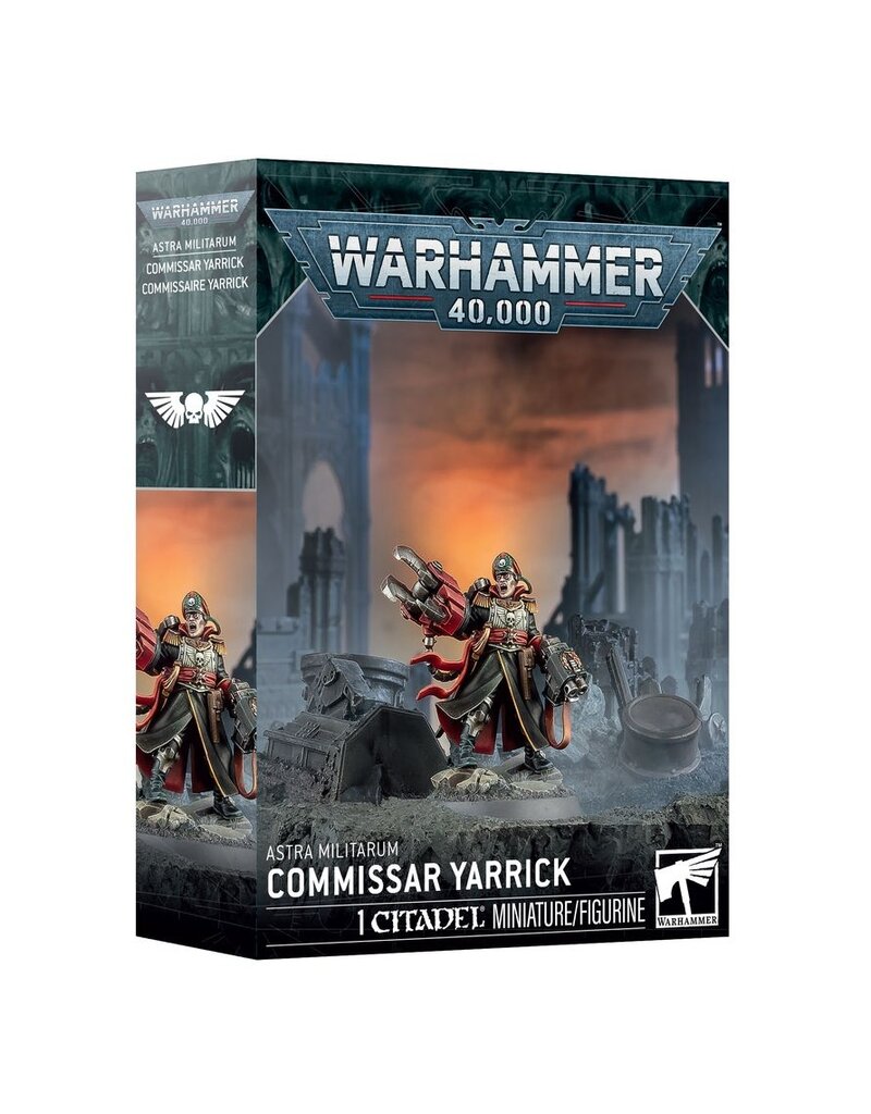 Games Workshop Warhammer 40k: Astra Militarium - Armageddon Commissar Yarrick