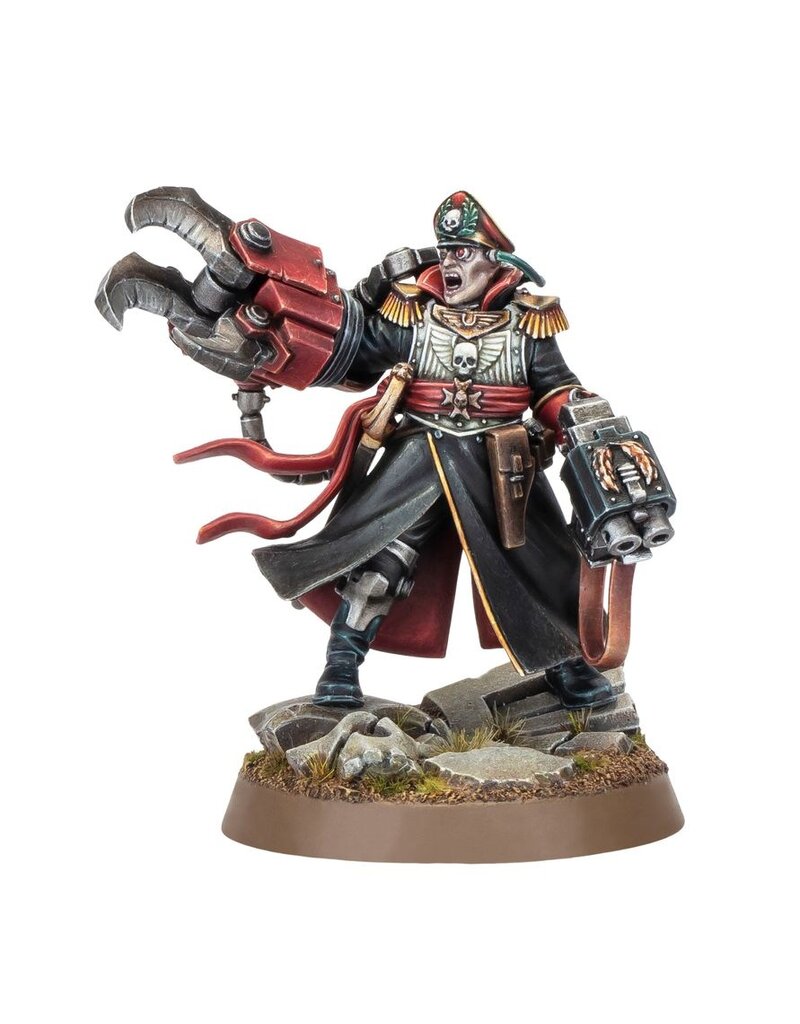 Games Workshop Warhammer 40k: Astra Militarium - Armageddon Commissar Yarrick