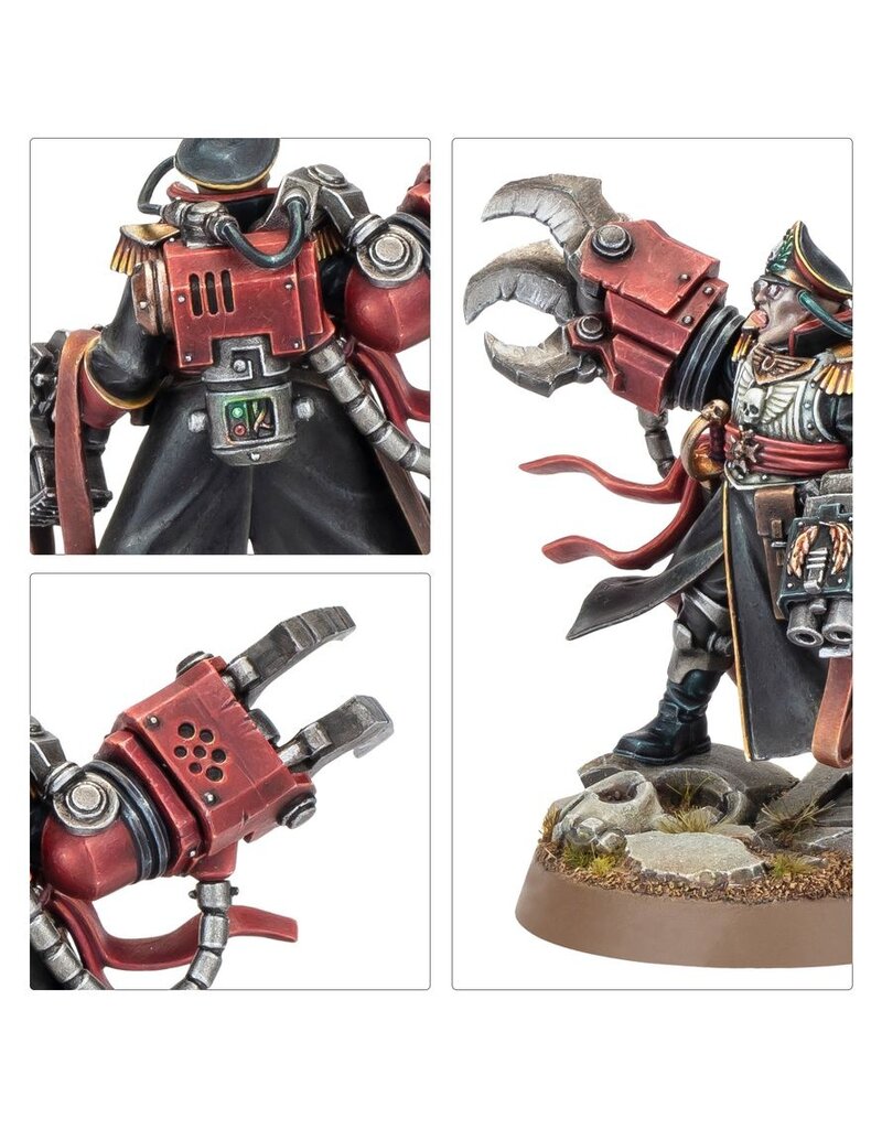 Games Workshop Warhammer 40k: Astra Militarium - Armageddon Commissar Yarrick