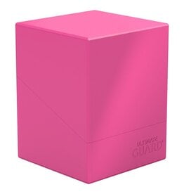 Ultimate Guard Boulder 100+ Solid Neon Pink
