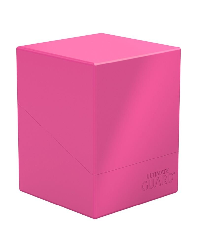 Ultimate Guard Boulder 100+ Solid Neon Pink